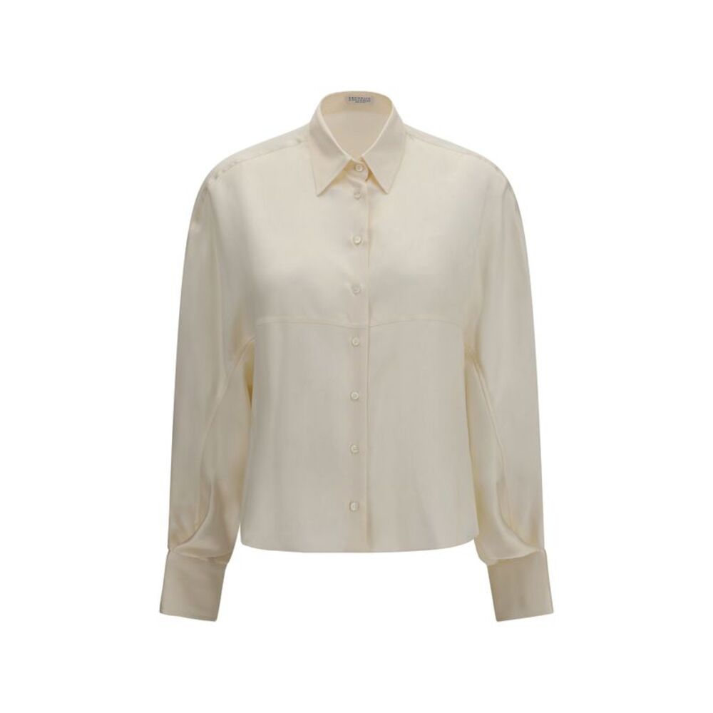 Brunello Cucinelli Women Silk Shirt